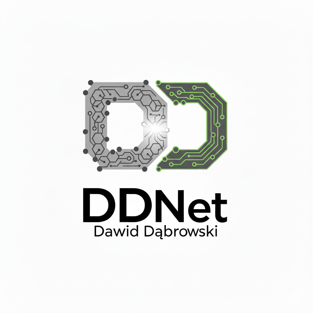 Specjalista IT DDNet przy pracy